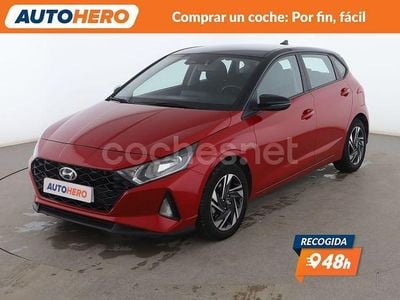 Rojo Usado 2023 Hyundai i20 Berlina | 15.199 € (Precio justo)