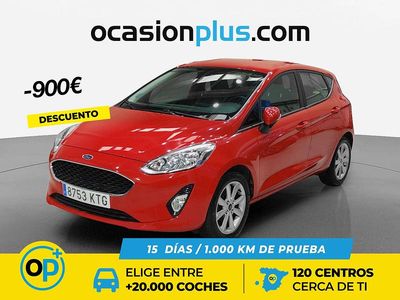 Rojo Usado 2019 Ford Fiesta Trend+ | 9900 € (Buen precio)