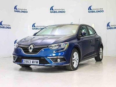 Usado Renault Mégane IV Business 116 CV (85 kW) 2019 Azul Utilitario
