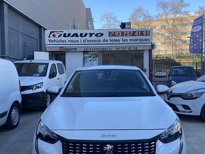 Usado Peugeot 208 Active 102 CV (75 kW) 2021 Blanco Utilitario
