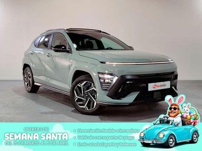 Usado Hyundai Kona N Line 138 CV (101 kW) 2024 Verde SUV
