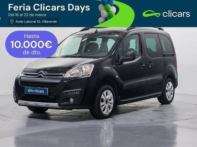 Usado Citroën Berlingo PureTech 110 CV (80 kW) 2018 Negro Monovolumen