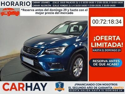 Usado Seat Ateca Style 150 CV (110 kW) 2020 Azul SUV