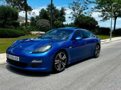 Usado Porsche Panamera Platinum Edition 250 CV (183 kW) 2012 Azul Utilitario