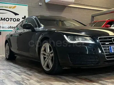 Usado Audi A7 Sportback Exclusive 245 CV (180 kW) 2012 Negro Utilitario