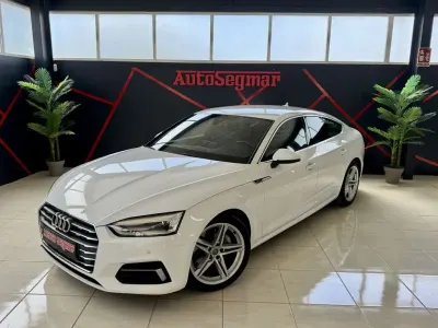 Usado Audi A5 Sportback Sport 190 CV (139 kW) 2018 Blanco Utilitario