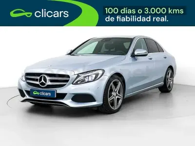 Usado Mercedes C220 200 CV (147 kW) 2017 Gris / plata Berlina