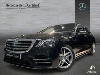 Usado Mercedes S560 476 CV (350 kW) 2019 Negro Berlina