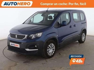 Usado Peugeot Rifter Active 110 CV (80 kW) 2019 Azul Monovolumen