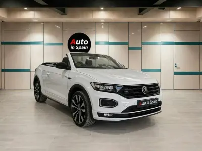 Usado VW T-Roc Cabriolet R-line 150 CV (110 kW) 2021 Blanco Descapotable