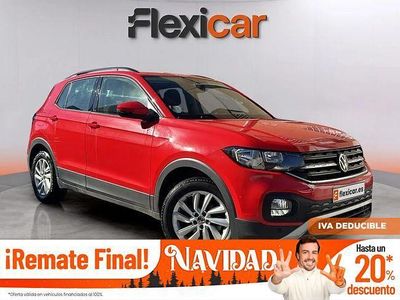 Rojo Usado 2020 VW T-Cross Advance SUV | 16.990 € (Precio justo)