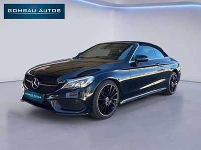 Negro Usado 2017 Mercedes C220 Descapotable | 29.990 € (Caro)