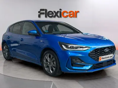 Usado Ford Focus ST-Line 125 CV (91 kW) 2023 Azul Berlina