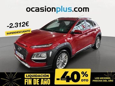 Rojo Usado 2019 Hyundai Kona SUV | 17.880 € (Precio justo)