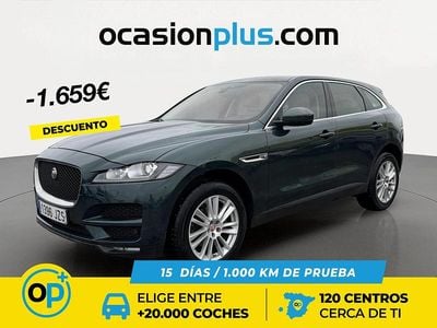 Usado Jaguar F-Pace Prestige 180 CV (132 kW) 2017 Verde SUV