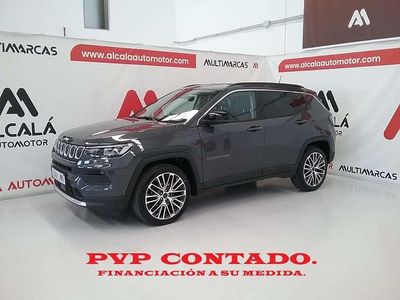 Usado Jeep Compass Limited 131 CV (96 kW) 2022 Gris SUV