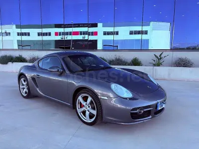 Usado Porsche Cayman S 295 CV (216 kW) 2008 Gris / plata Coupe