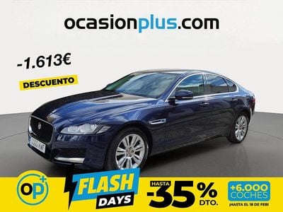Usado Jaguar XF Prestige 180 CV (132 kW) 2019 Azul Berlina