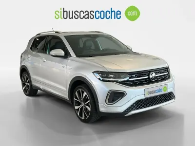 Usado VW T-Cross R-line 150 CV (110 kW) 2024 Gris/plata SUV