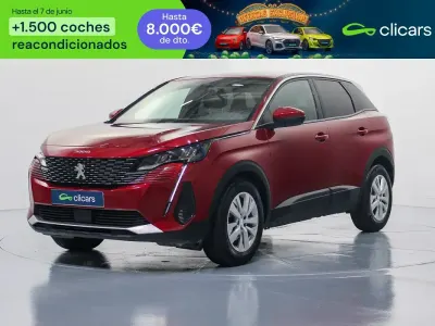 Usado Peugeot 3008 Active 130 CV (95 kW) 2021 Rojo SUV