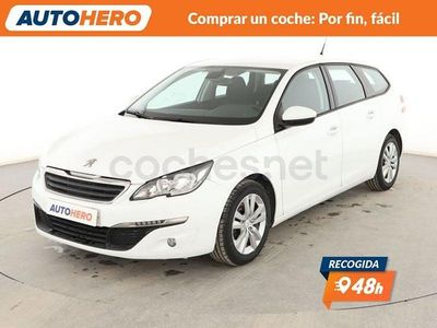 Usado Peugeot 308 SW Active 100 CV (73 kW) 2015 Blanco Familiar