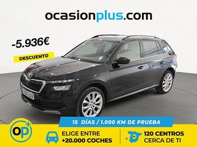 Negro Usado 2021 Skoda Kamiq Sport SUV | 20.200 € (Precio justo)