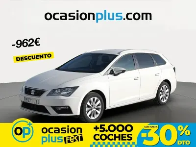 Occasion Seat Leon Style Plus 110 PK (80 kW) 2017 Wit Stationwagen