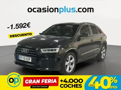 Usado Audi Q3 Sport 150 CV (110 kW) 2017 Negro SUV