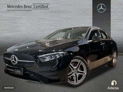 Negro Usado 2024 Mercedes A250 AMG line Berlina | 39.900 €