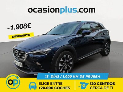 Usado Mazda CX-3 121 CV (88 kW) 2022 Negro SUV