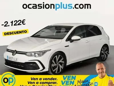 Usado VW Golf VII R-line 150 CV (110 kW) 2020 Blanco Utilitario