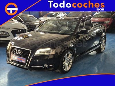 Usado Audi A3 Cabriolet Attraction 140 CV (102 kW) 2011 Negro Descapotable