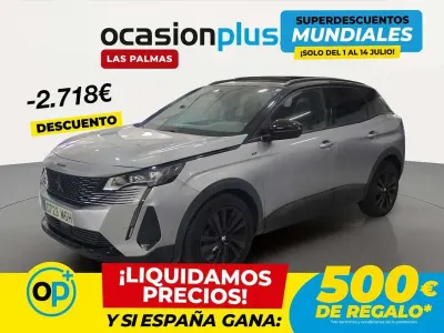 Usado Peugeot 3008 GT 131 CV (96 kW) 2023 Gris SUV