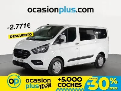 Usado Ford Transit Custom Trend 130 CV (95 kW) 2023 Blanco Familiar