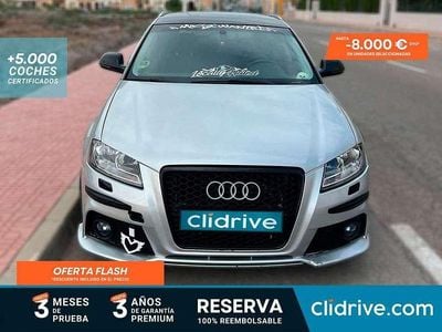 Usado Audi A3 Sportback Attraction 140 CV (102 kW) 2009 Gris Utilitario