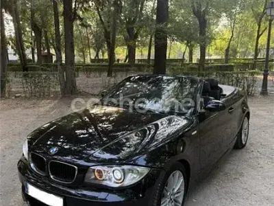 Usado BMW 120 Cabriolet 177 CV (130 kW) 2008 Negro Descapotable