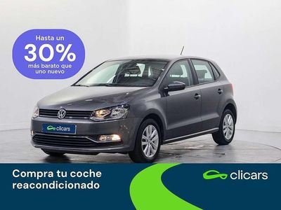 Usado VW Polo Advance 90 CV (66 kW) 2016 Gris Utilitario