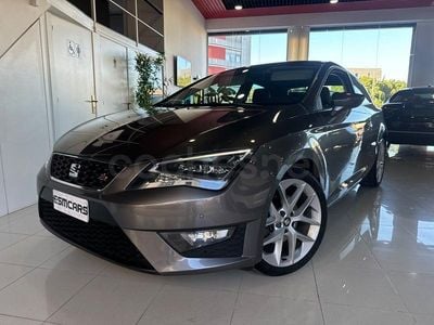 Usado Seat Leon FR 150 CV (110 kW) 2014 Gris / plata Berlina