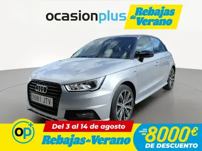Usado Audi A1 S-Line 116 CV (85 kW) 2016 Gris Utilitario