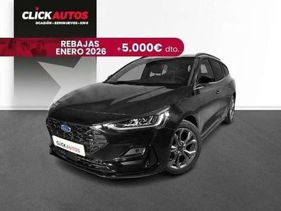 Negro Usado 2024 Ford Focus ST-Line Familiar | 19.850 € (Precio justo)