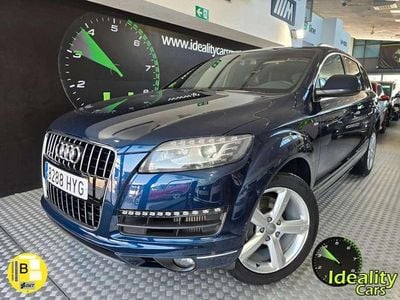 Usado Audi Q7 Ambition 245 CV (180 kW) 2014 Azul SUV