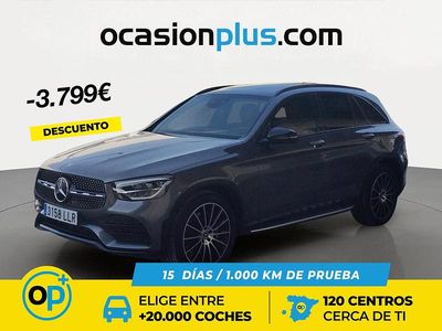 Usado Mercedes GLC200 197 CV (144 kW) 2020 Gris SUV
