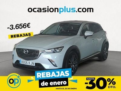 Blanco Usado 2018 Mazda CX-3 Luxury SUV | 17.250 € (Precio justo)