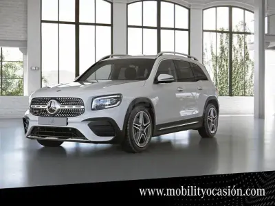 Usado Mercedes GLB200 AMG line 150 CV (110 kW) 2023 Blanco polar SUV