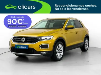 Usado VW T-Roc Advance 150 CV (110 kW) 2021 Amarillo SUV