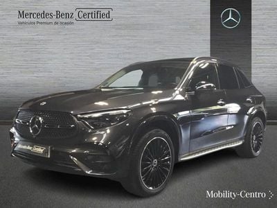 Gris grafito metalizado Usado 2023 Mercedes GLC300 AMG line | 59.900 € (Un poco caro)