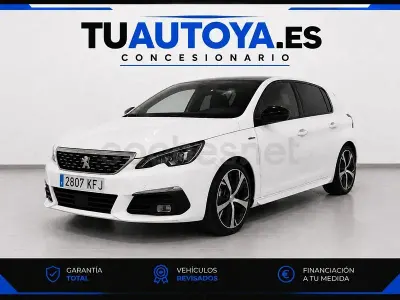 Usado Peugeot 308 Allure 130 CV (95 kW) 2017 Blanco Berlina