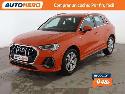 Usado Audi Q3 S-Line 150 CV (110 kW) 2019 Naranja SUV