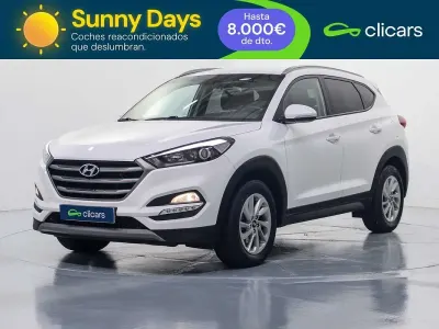 Käytetty Hyundai Tucson 114 HP (83 kW) 2017 Valkoinen Katumaasturi
