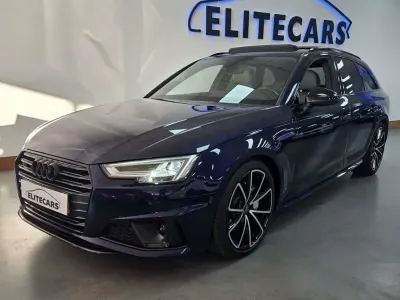 Usado Audi A4 S-Line 150 CV (110 kW) 2019 Azul Familiar